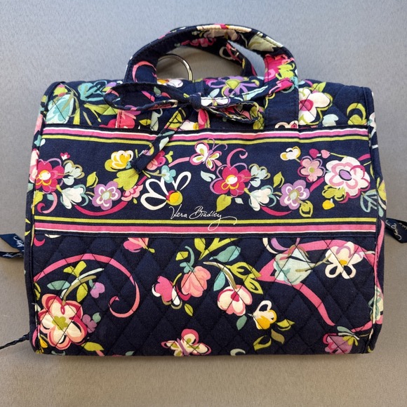 Vera Bradley Other - Vera Bradley RIBBONS Hanging Organizer Bag Cosmetics Toiletries Jewelry Makeup